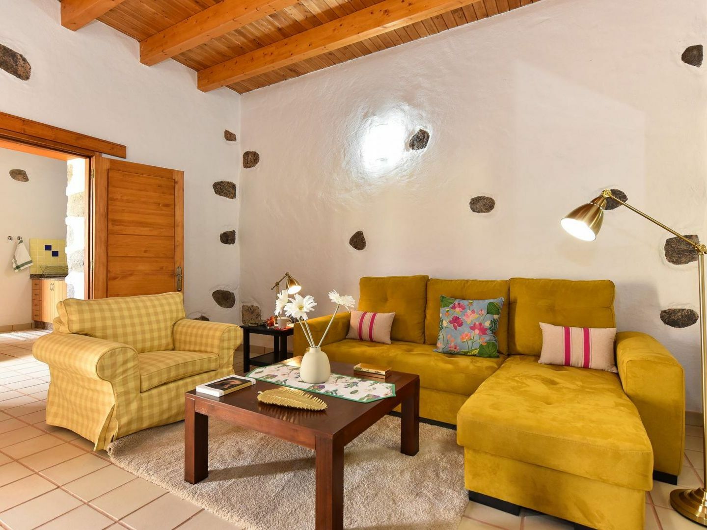 Los Algodones Cottage With Pool Ingenio Exteriör bild